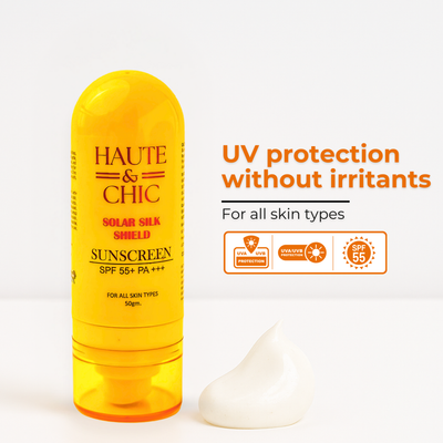 Everyday UV Clear Sunscreen- SPF 55+ With Multi-Protection