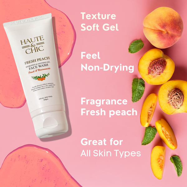 VITAMIN C AND PEACH FACE WASH