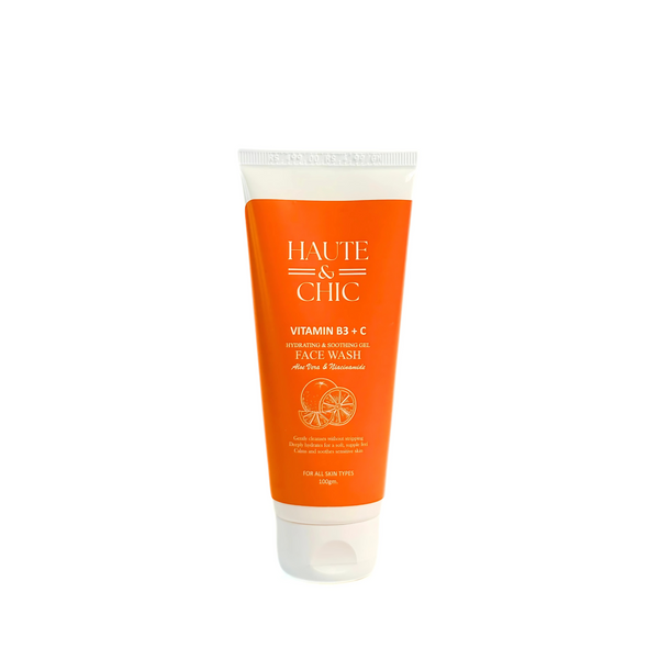 VITAMIN C + B3  BRIGHTENING FACEWASH