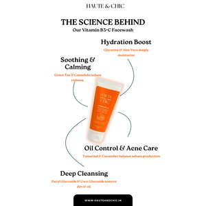 VITAMIN C + B3  BRIGHTENING FACEWASH
