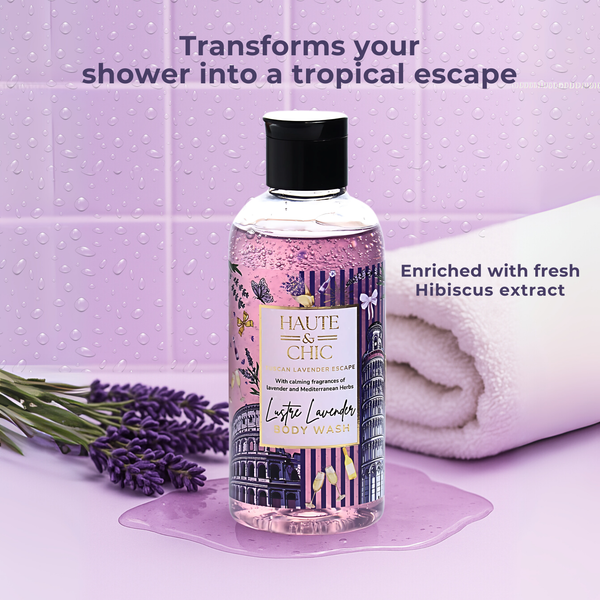 Lustre Lavender Body Wash – Tuscan Lavender Escape | Calming & Refreshing Cleanse