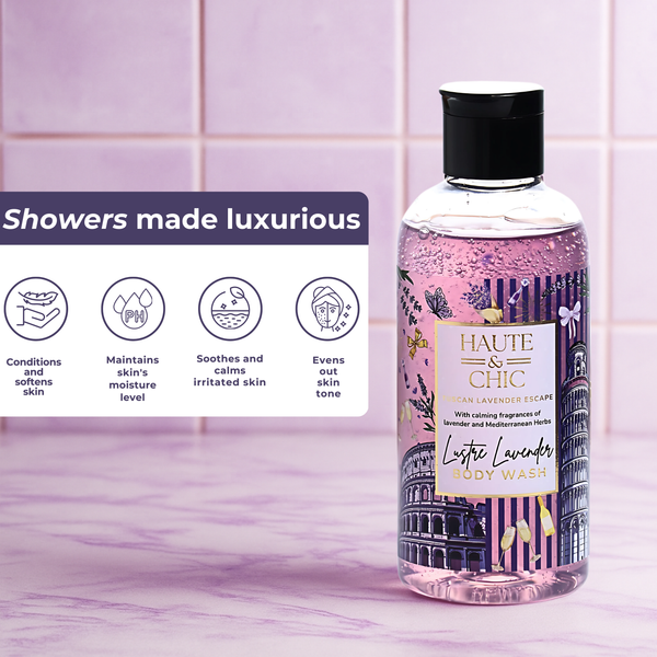 Lustre Lavender Body Wash – Tuscan Lavender Escape | Calming & Refreshing Cleanse