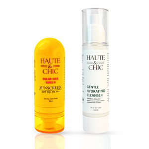 Combo of Gentle Hydrating Cleanser + Everyday UV Clear Sunscreen