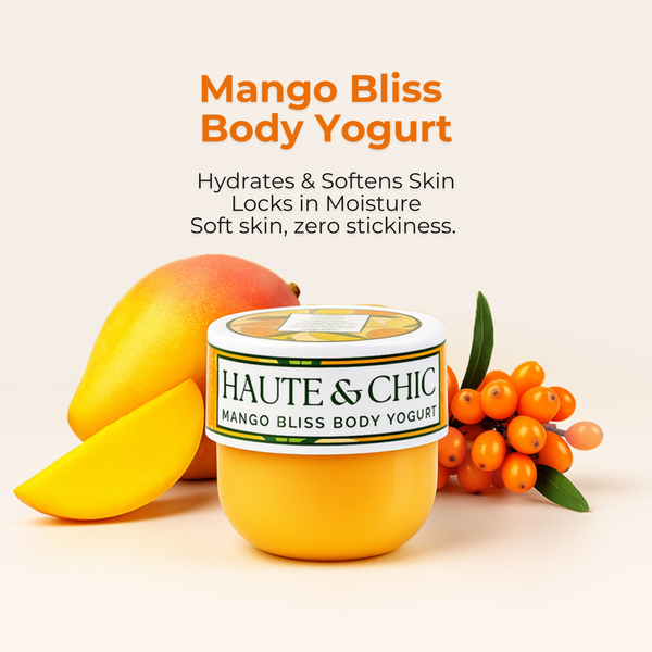 Mango Bliss Body Yogurt – Mango Luxe Escape | Deep Hydration & Tropical Glow | 200ml